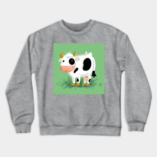 Black and white cow 🐄 Crewneck Sweatshirt